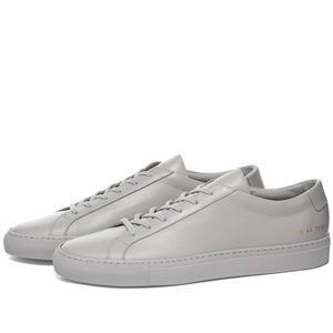 Common Projects Men's Original Achilles Leather Low Top Sneakers Size 43/US 10